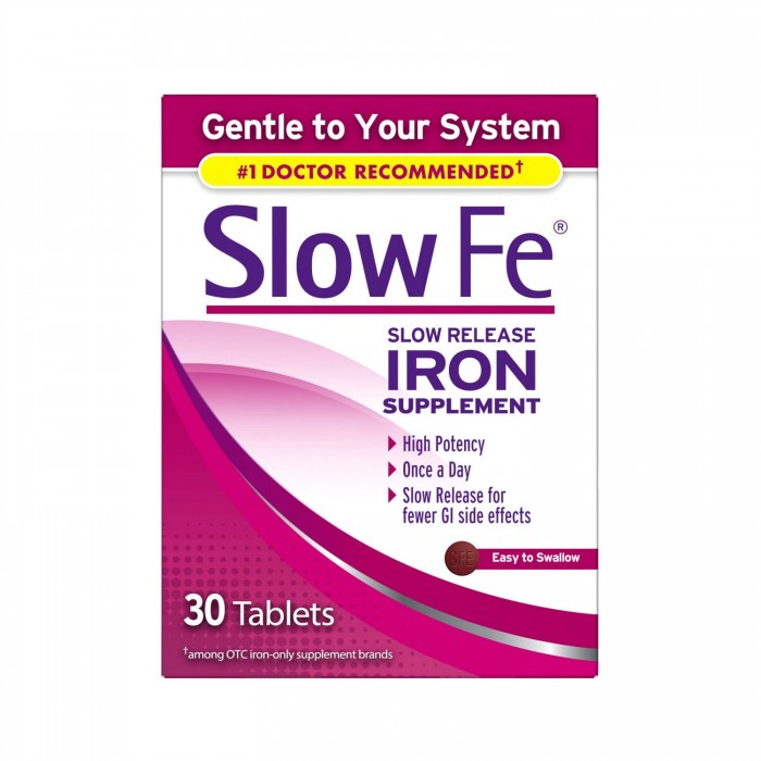 حبوب الحديد slow fe iron